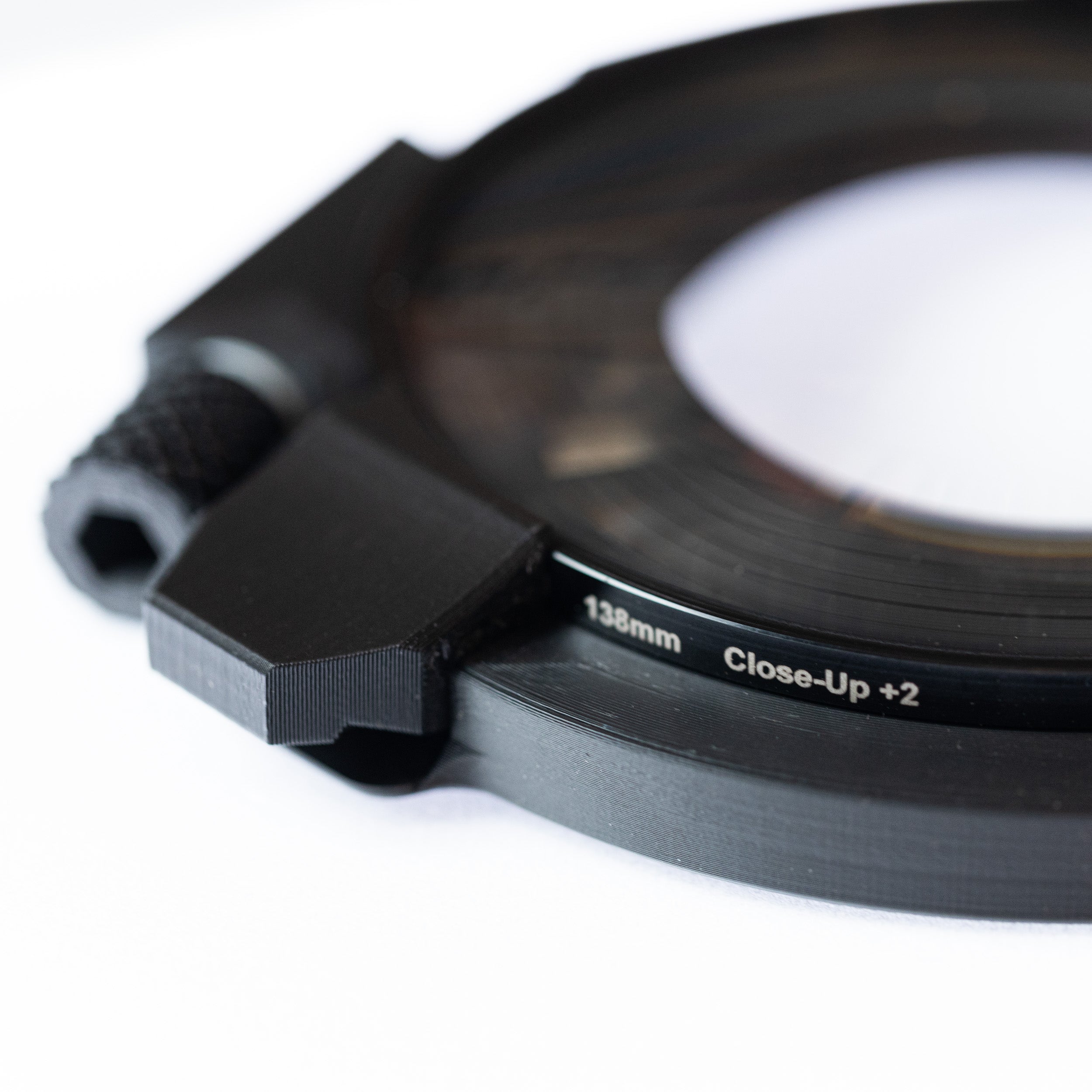 ND9eu 138mm Diopter Clamp Holder (3D Printed) - Revar Cine