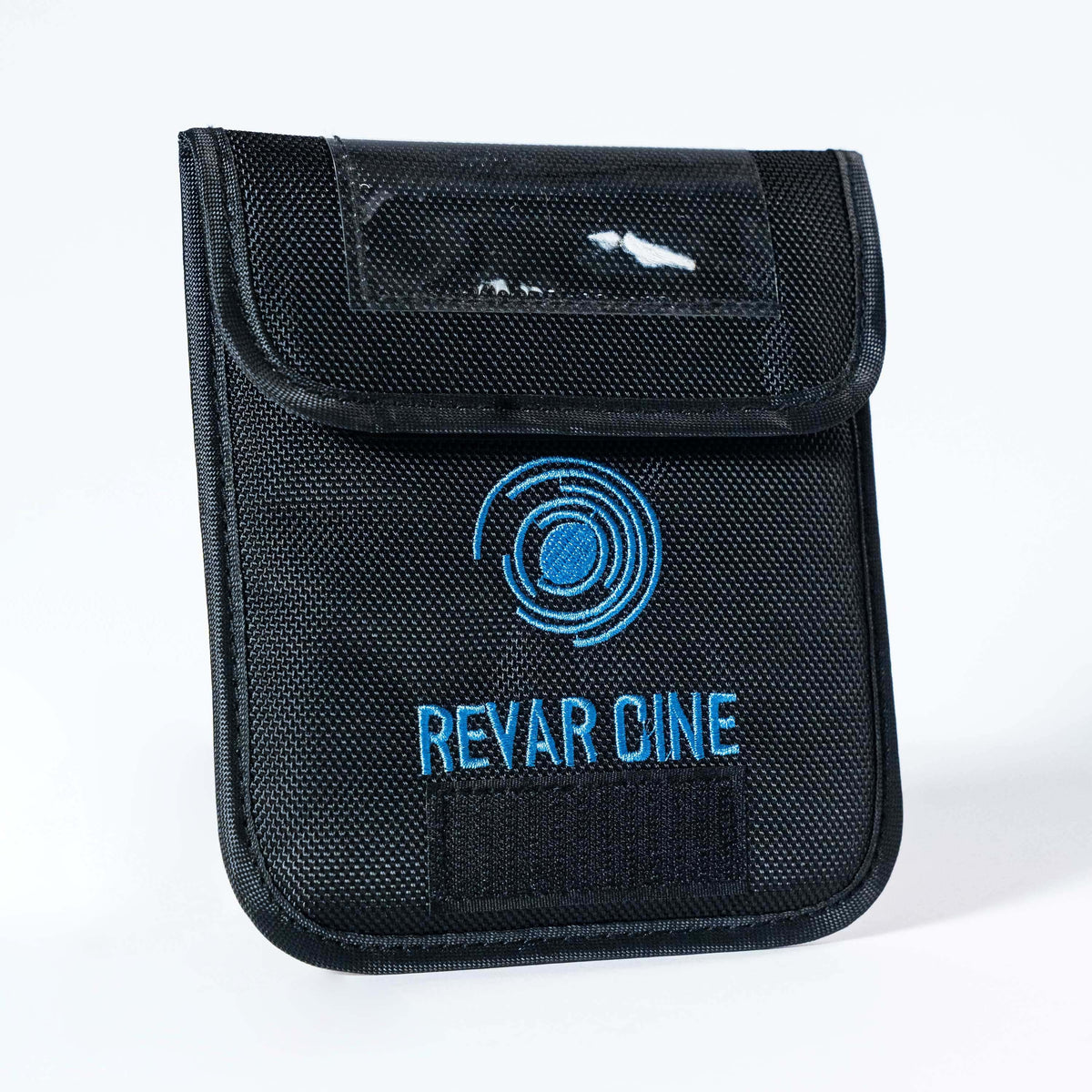 Revar Cine 4x5.65 filter pouch with label window and flap closed