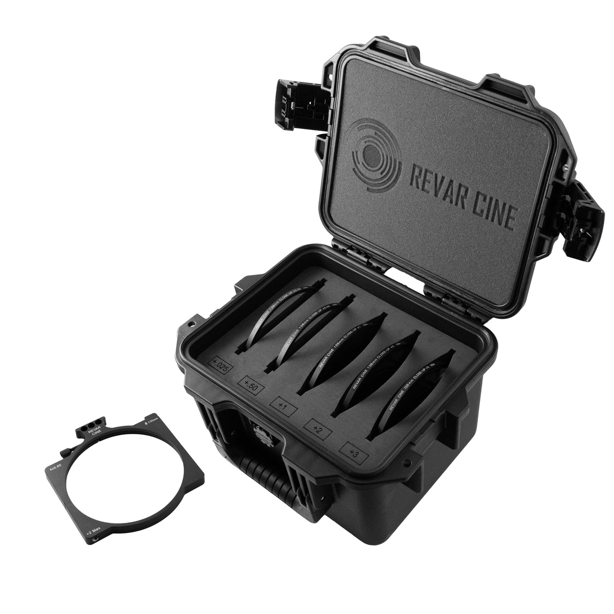 Revar Cine 138mm diopter set with protective case and filter tray