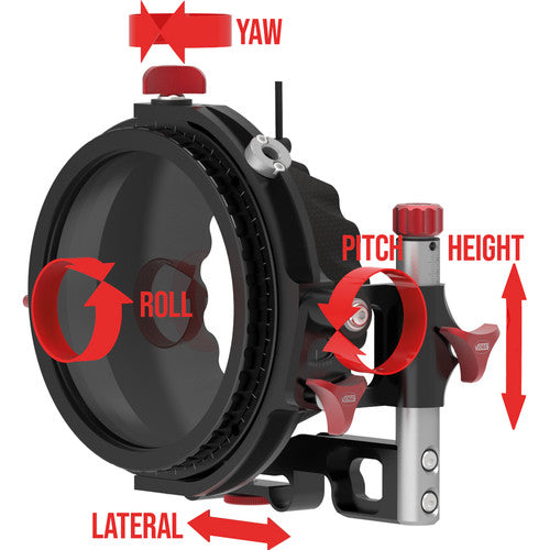 Vocas 5-Axis 138mm Diopter Holder (15mm LWS / 19mm) - Revar Cine