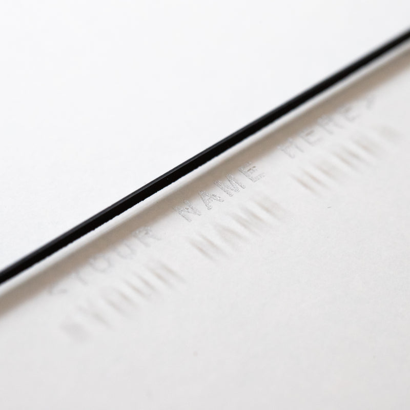 Cinema Filter Custom Engraving - Revar Cine